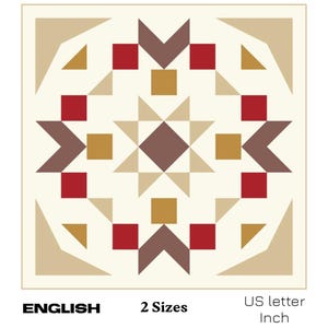 OH DECEMBRE Quilt Pattern pdf English