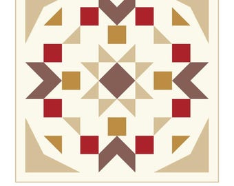 OH DECEMBRE Patron de Quilt PDF in francese