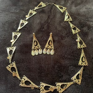 Vintage Necklace and Earring set