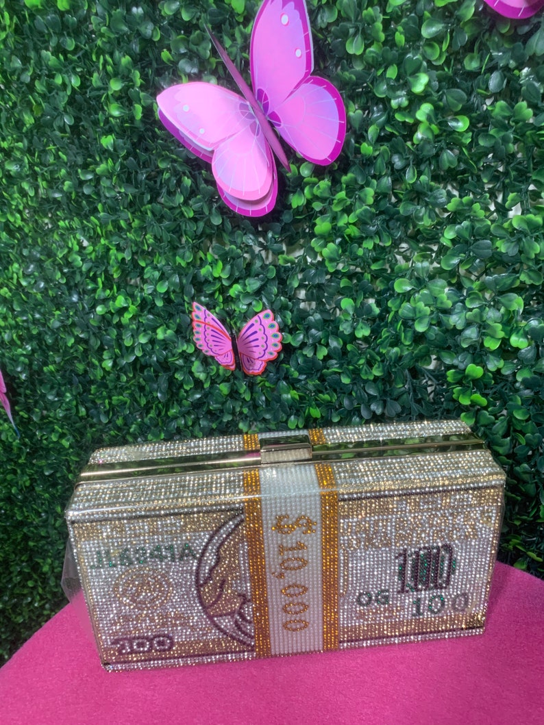 Money Bag Purse Etsy