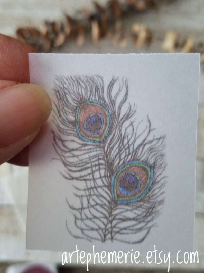 Handmade Vellum Art Ephemera for Junk Journals Collage Art Etsy