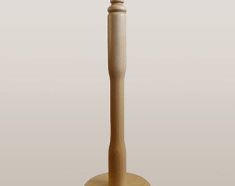 Beechwood Paper Towel Holder Stand