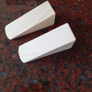 Airplane Wooden Door Stop Wedges image 8