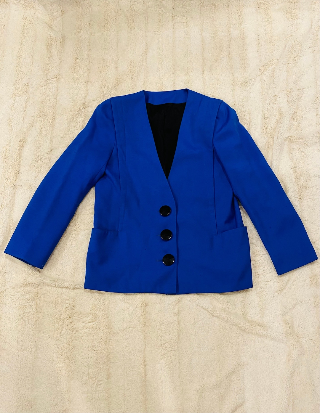 blazer vintage blue