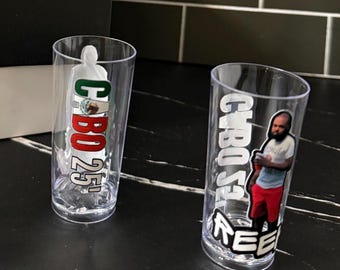 Custom Plastic Shot Glasses – 1.75 oz BPA-Free | Personalized Name, Logo, or Phrase | Party Favor, Event Gift, Bachelorette Shots