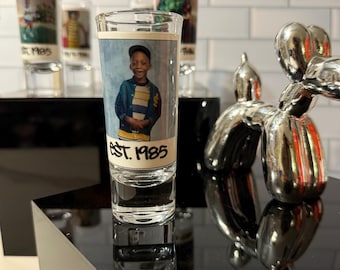 Personalized Glass Shot Glasses - Custom Name or Logo