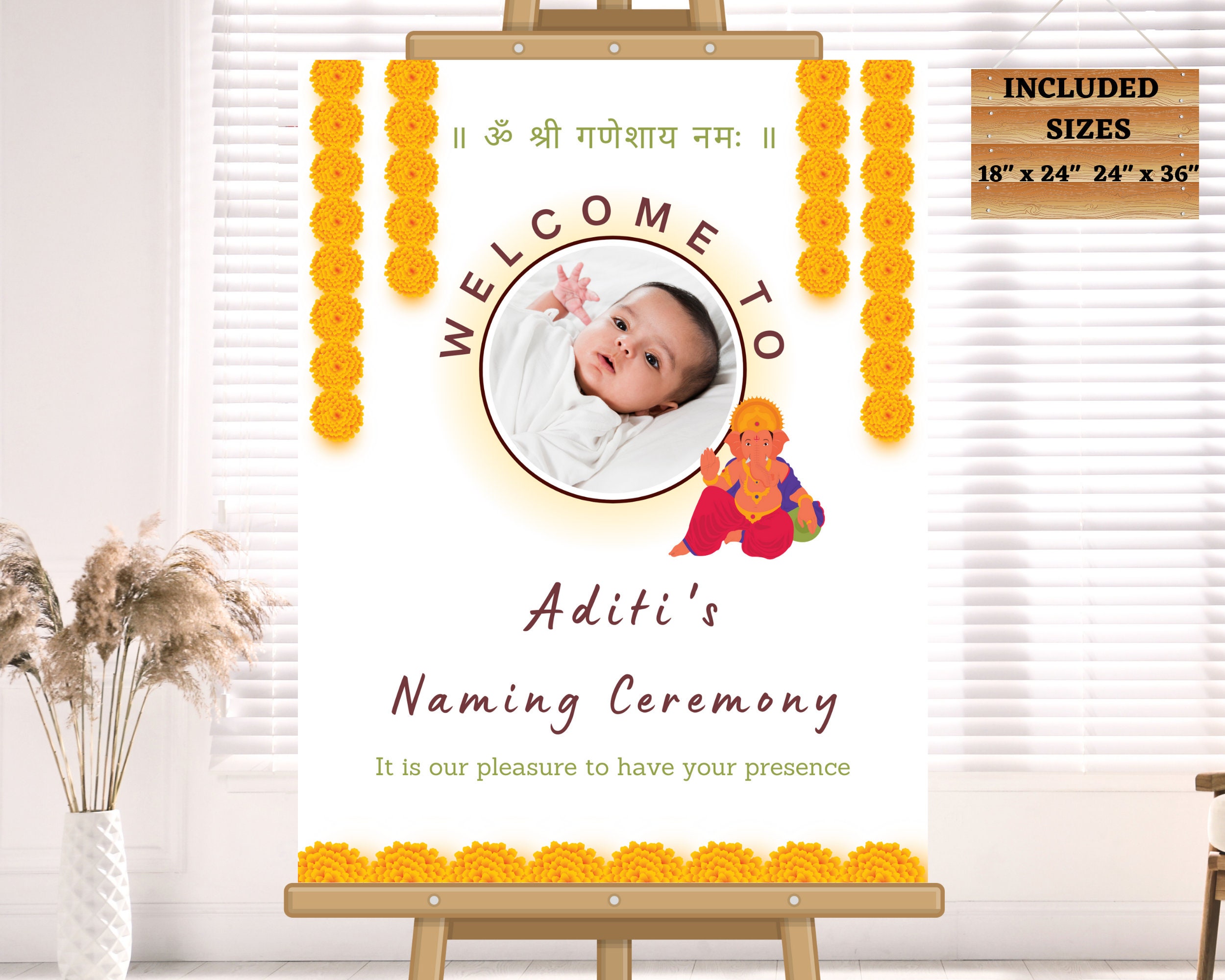 Naming Ceremony Banners