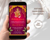 Mata ki Chowki Invitation: Editable Smartphone Invite (Digital Download)