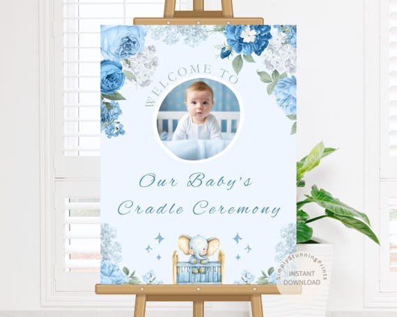 Baby In Cradle 洗礼フォトフレーム - 女の子 男の子用洗礼フォトフレーム 洗礼式記念写真フレーム 赤ちゃんの洗礼