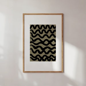 Contemporary Abstract Art Print, Black Abstract Art, Printable Art, Gallery Wall Art, Minimal Prints, Modern Wall Art, Printable Poster
