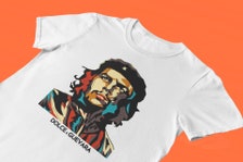 New Summer and Autumn Colorful Che Guevara Pattern Fashion 3D Lightning  Printed Long Sleeve T Shirt Polo Shirt