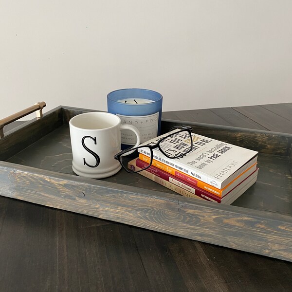 Oversized Ottoman Tray Etsy