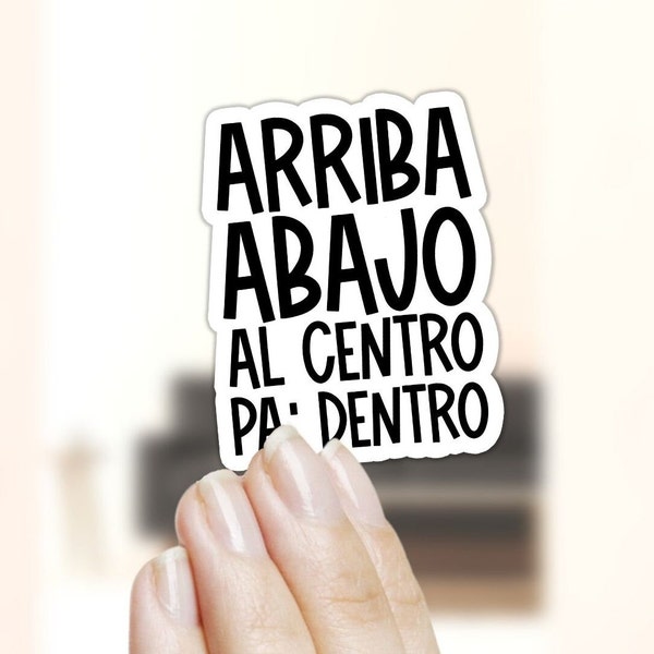Arriba Abajo All Centro Pa Dentro, Svg Etsy