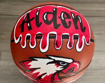 Hand- Painted Personalized Basketballs