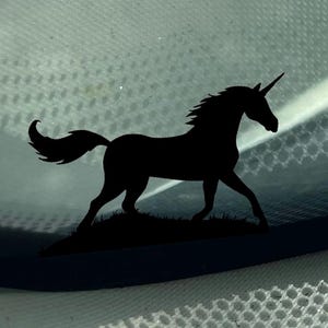 Winziger Einhorn-Vinyl-Aufkleber