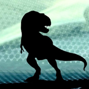 Ferocious T-Rex Decal for Car, Laptop, or Tumbler – Dinosaur Sticker – Easter Egg Decal – Tiny Dino