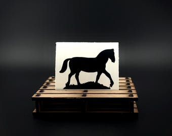 Tiny Horse Decal: Equestrian Vinyl Sticker