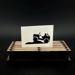 Tiny 4x4 truck hidden easter egg Decal - Off-Road Adventure Enthusiasts’ Must-Have for Trail Conquering - Small sticker - Boston Print Co