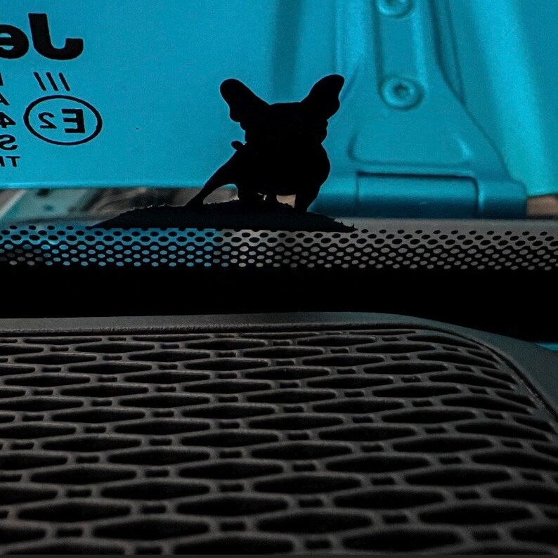 Bulldogge Aufkleber | Frenchie Aufkleber für Auto, Laptop & Becher | Hunde Mama Geschenk | Vinyl Aufkleber Bild 5