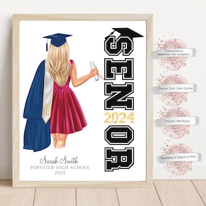 Personalized Graduation Gift, Senior Graduation Gift, Graduation Gift for Daughter, Grad Gift for Friend or Sister