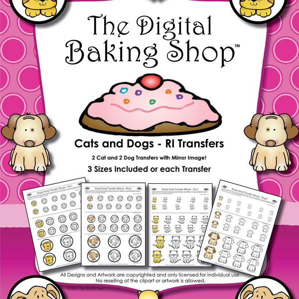 Royal Icing Cats Etsy