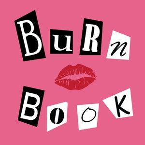 Burn Book Stickers 