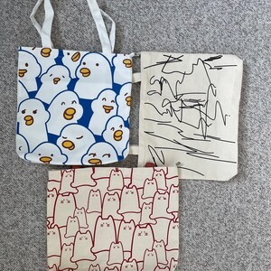 Eco-friendly Reusable Canvas Tote Bag