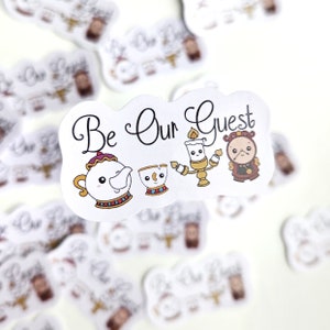Beauty and the beast decal - Disney vinyl decal