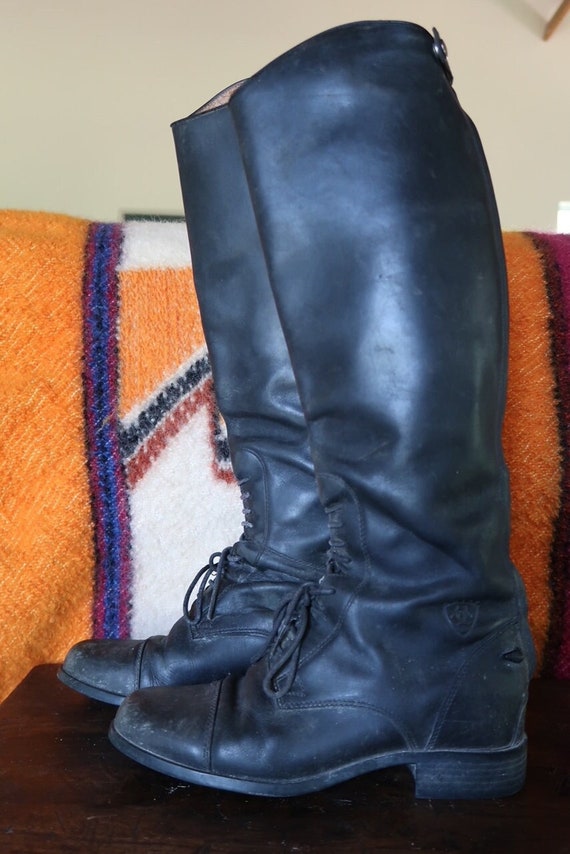 Vintage Ariat English Tall Riding Boots Size 6.5