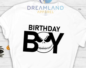 jack skellington birthday shirt