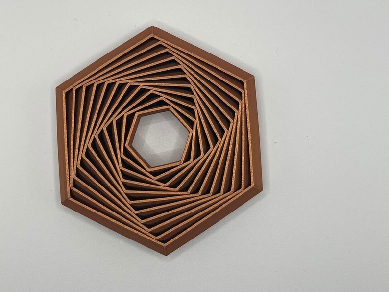Heagonal Fidget Fractal Fidget Hexagon | Colorful Fractal Hexagon Fidget - Stress ...