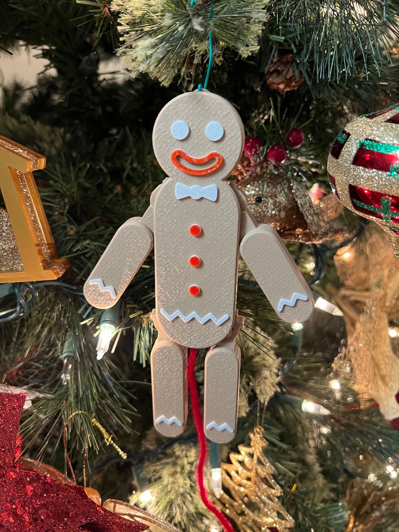 Pull-string Gingerbread Man - Etsy