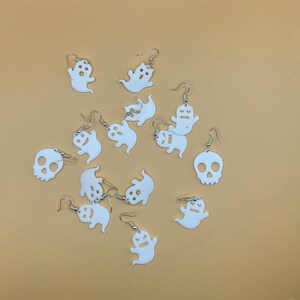 Ghost Earrings & Skull Earrings