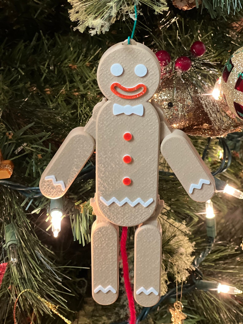 Pull-string Gingerbread Man - Etsy