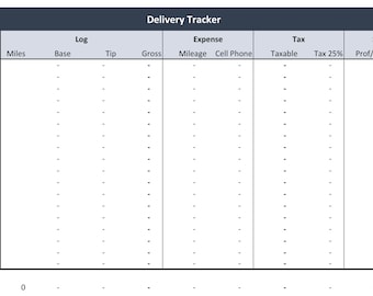 Delivery Tracker