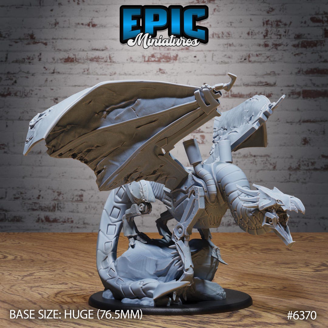 Clockwork Dragon - Construct Laboratory - Etsy