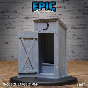 Mimic Outhouse - Bandit Camp - Epic Miniatures