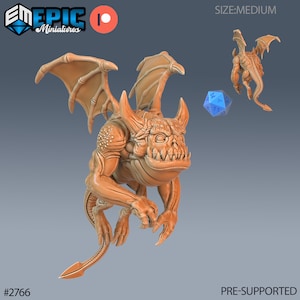 Hell Spawn - Demonic Foulness - 3D Printed Epic Miniatures
