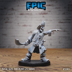 Undead Pirate Crew - Pirate Scourge - Epic Miniatures