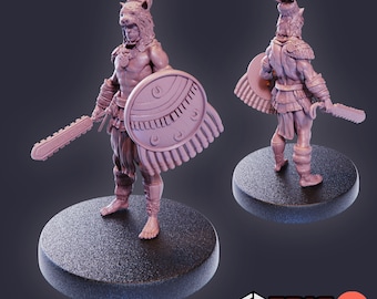 Jaguar Warrior - Chaos Jungle - Epic Miniatures