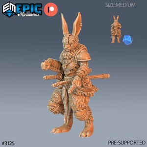 Rabbit Folk Blade Master - Easter Surprise - Epic Miniatures