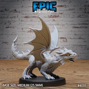 Red Dragon Wyrmling - Elemental Lands - Epic Miniatures