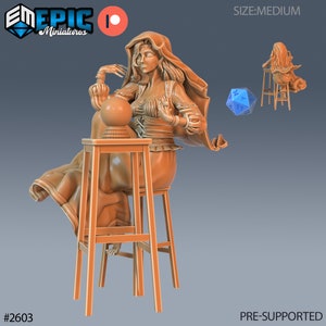 Fortune Teller - Vampire&#39;s Curse - Epic Miniatures