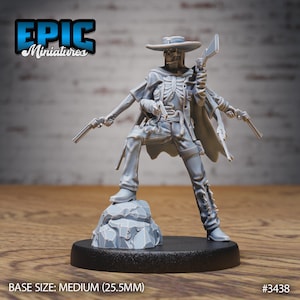 Undead Gunslinger - Fantasy Wild West - Epic Miniatures