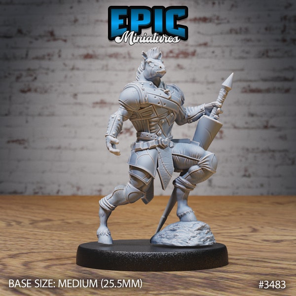 Horse Folk Knight - Chivalry Garden - Epic Miniatures