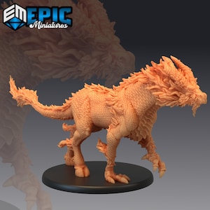 Qilin, White Dragon Horse - Divine Dynasty - Epic Miniatures