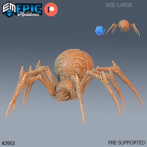 Giant Dungeon Spider - Goblin Caves - Epic Miniatures