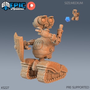 Trash Burner Automaton - Steam Inventions - Epic Miniatures