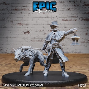 Beast Watch & Tame Wolf - Beast Hunt - Epic Miniatures