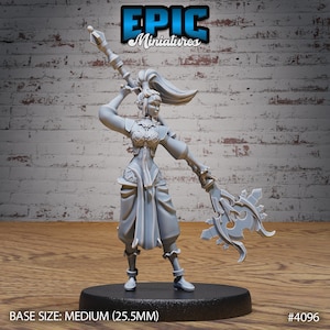 Elf Sorceress - Elven Storm - Epic Miniatures